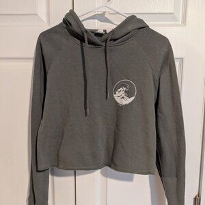 Roxy Easy Afternoon Crop Pullover Hoodie M